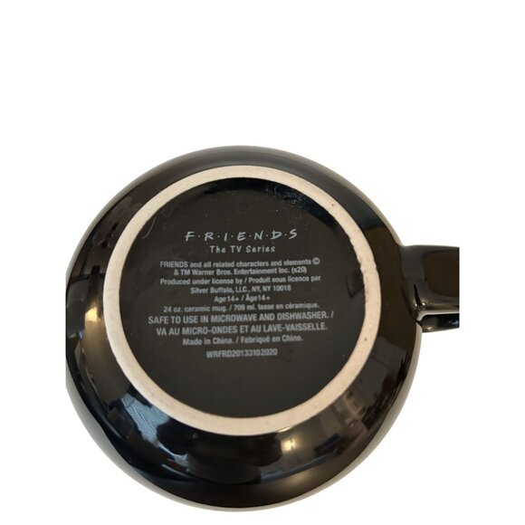 Friends Central Perk 24 oz Coffee Mug Black & Green Ceramic - Picture 3 of 3